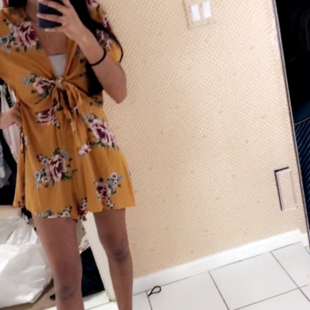 Floral romper